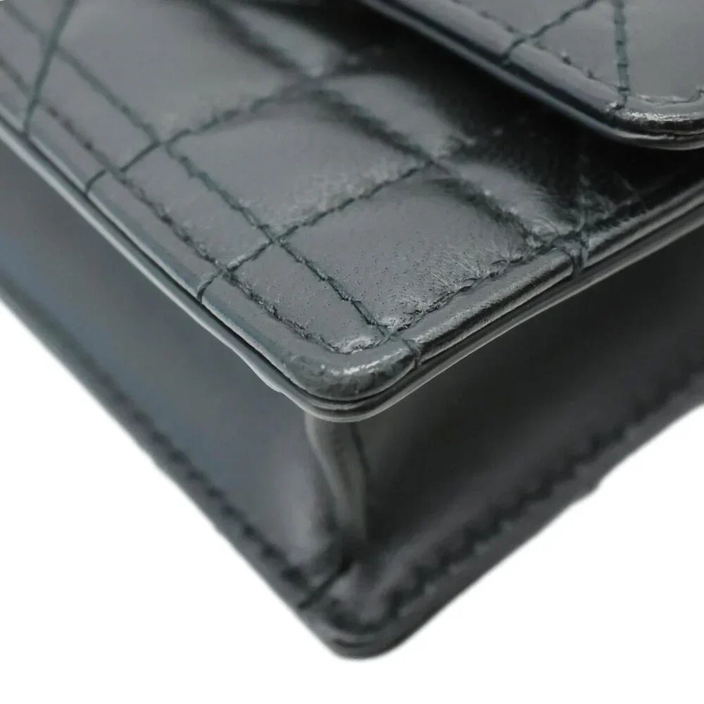 Christian Dior  Miss Caro Micro Cannage Lambskin Leather Crossbody Bag Black - Picture 8 of 13